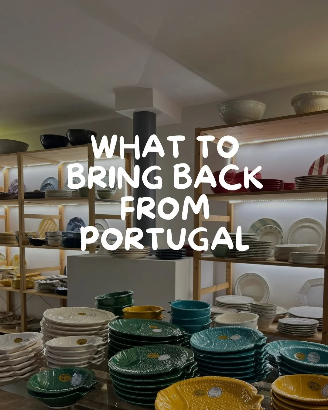 ❌ Stop buying fridge magnets 

👉 Here&rsquo;s what I would bring from Portugal instead 

(inspired by @odaria.tal post on Italy 🫶)

#visitportugal #lisbontravel #wine 

What to buy in Portugal | Portugal Souvenirs | Lisbon Shopping