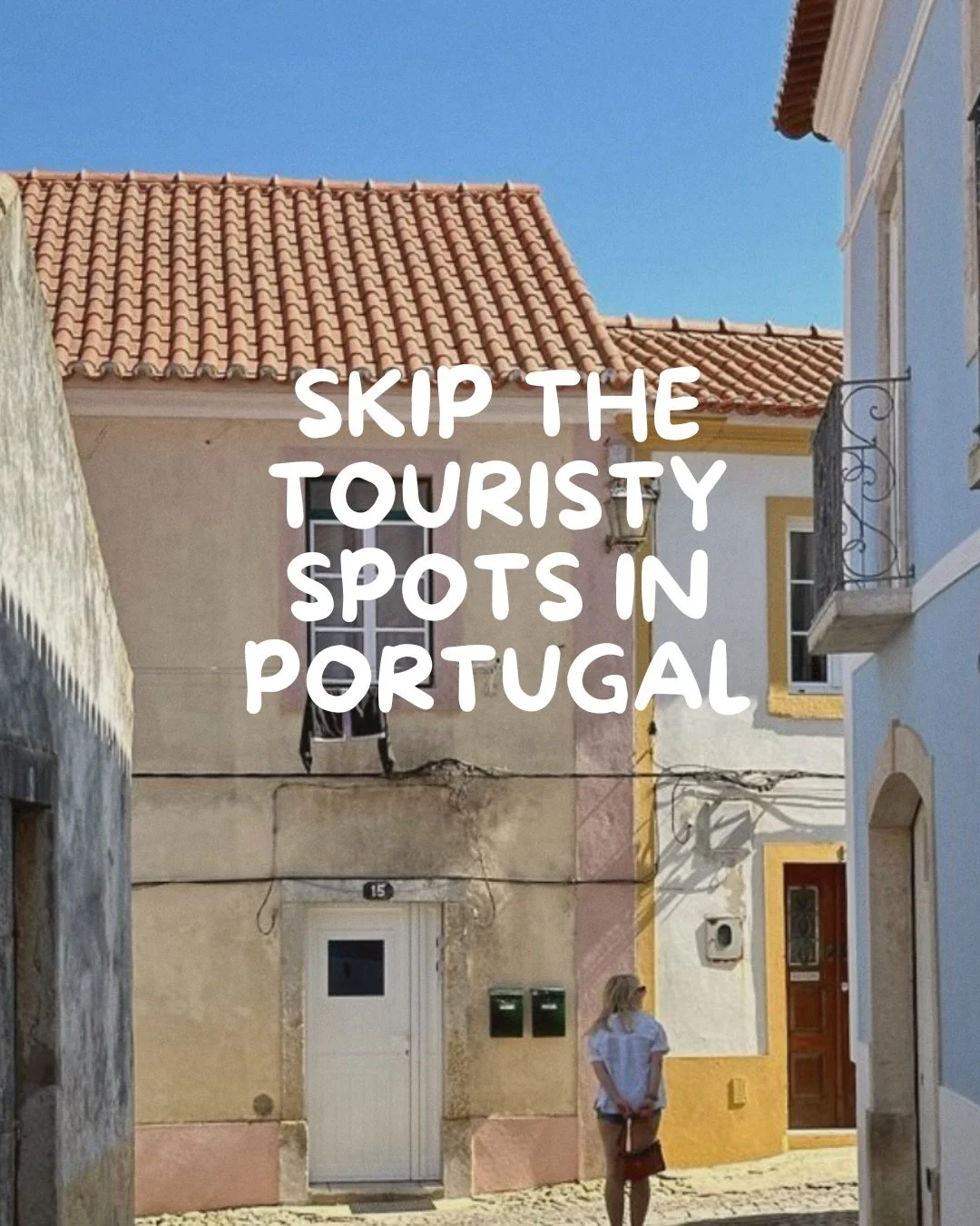❌ Stop doing what everyone else is doing in Portugal ❌ 

I live in Lisbon and plan trips to Portugal and I think there&rsquo;s so much to see outside of the popular &ldquo;Top 10&rdquo; lists 

So I&rsquo;m sharing my favorite, alternative recommenda