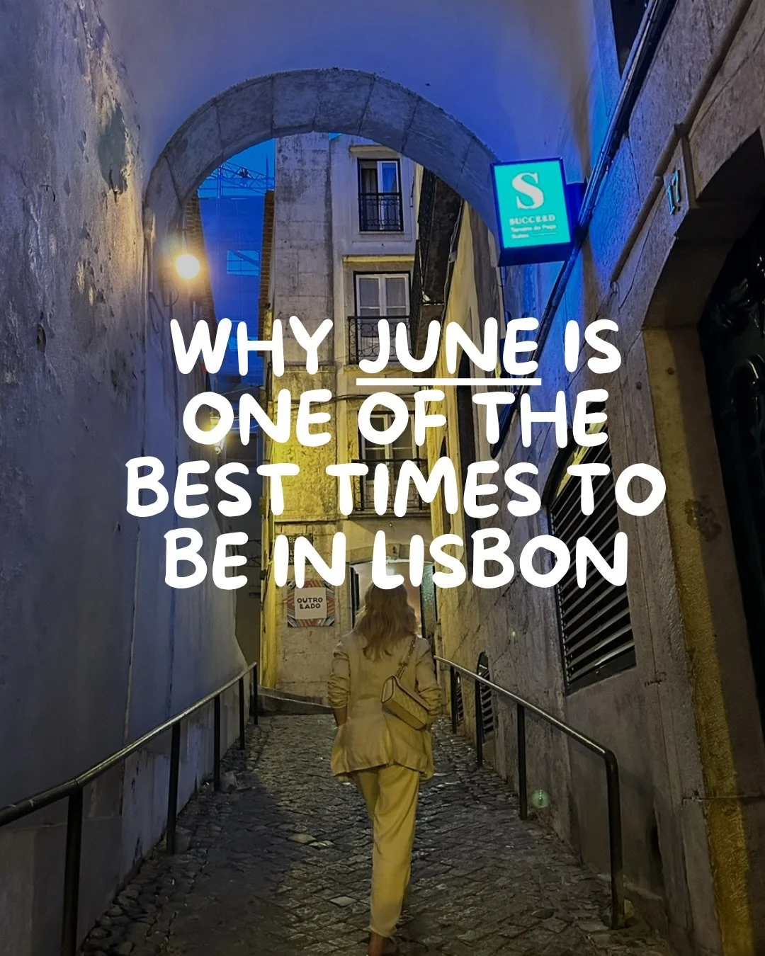 🥳 June is one of my favorite months in Lisbon 

Especially if you&rsquo;re coming June 12-30, you&rsquo;ll be here during Santos Populares: 

a month of festivities, dancing, sardines and pimba music (to which you should NEVER look up the lyrics to)
