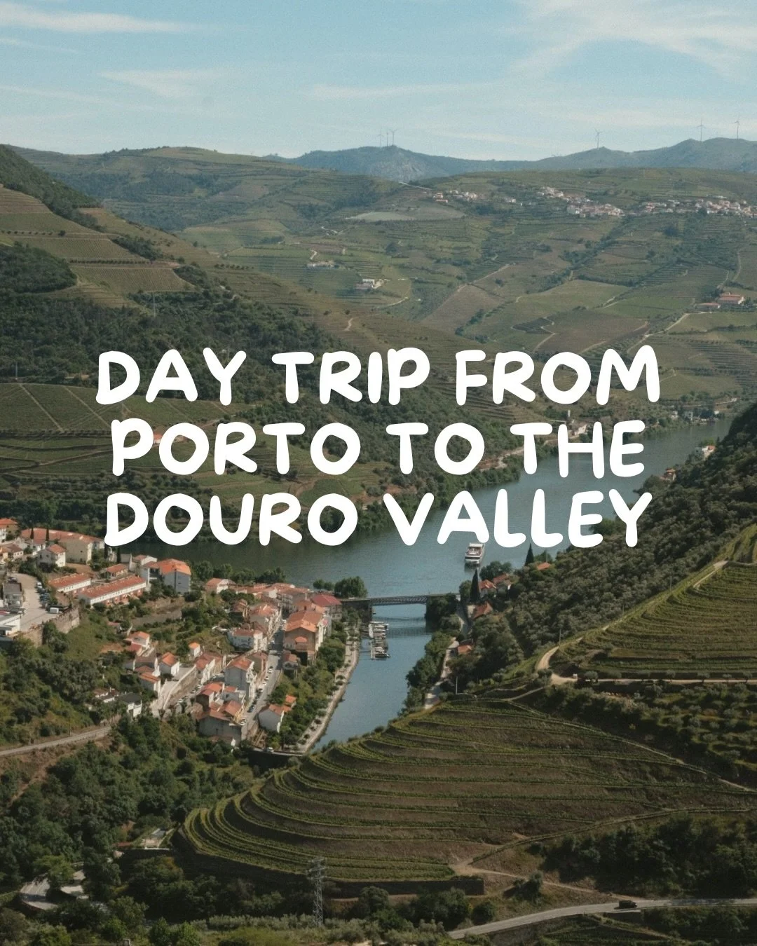 🍷 The Douro Valley is the top day trip from Porto, so here are the different ways you can visit 

🤗 Save or send to someone traveling to Portugal 

👉 And if you&rsquo;ve saved a bunch of ideas for Portugal but don&rsquo;t know how to turn them int