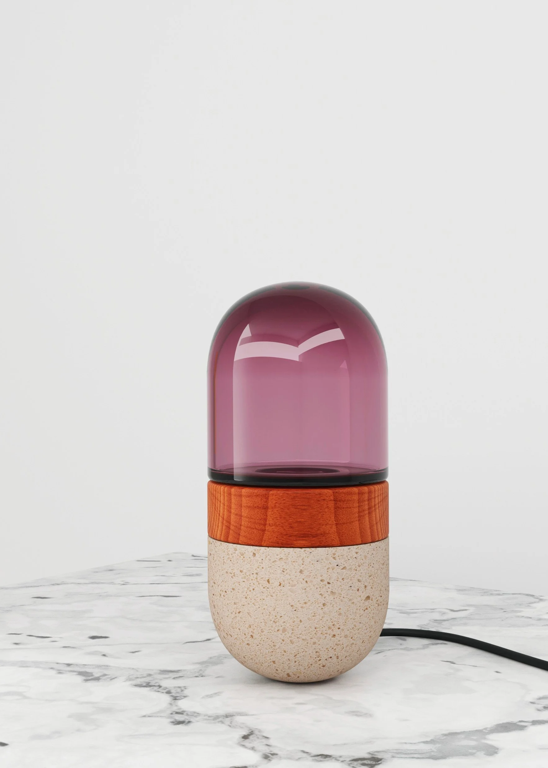 Luminaria kapsel de mesa