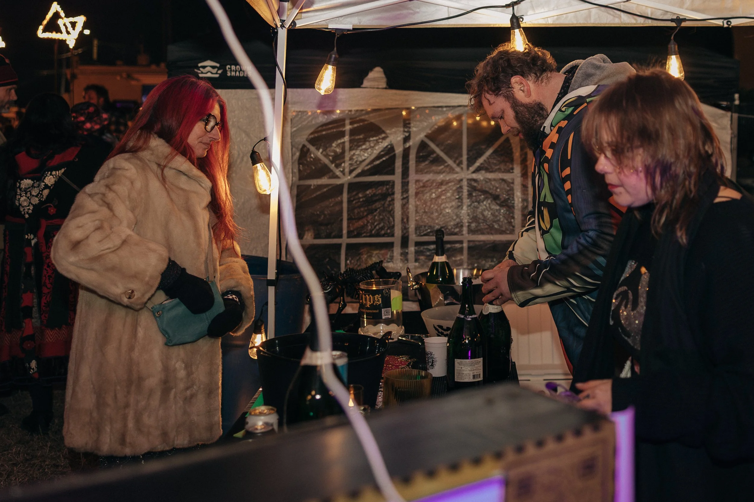 Beer Tent service for the big turn outs!