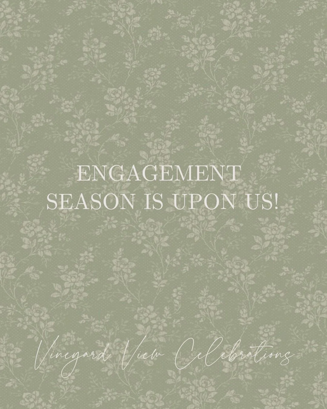 Engagement season is upon us, and for many couples, it&rsquo;s the season of ring before spring.

From fresh proposals to Pinterest boards coming to life, this time of year is filled with excitement, dreaming, and the beginning of something new. As c