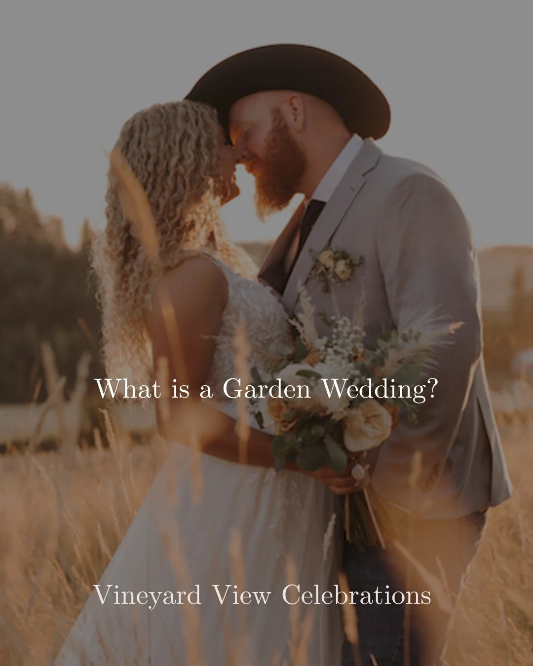 What is a garden wedding?

For many couples, it&rsquo;s the perfect balance of romance, simplicity, and natural beauty.

At Vineyard View Celebrations, our All-Inclusive Garden Wedding Package was designed to make wedding planning easier for couples 