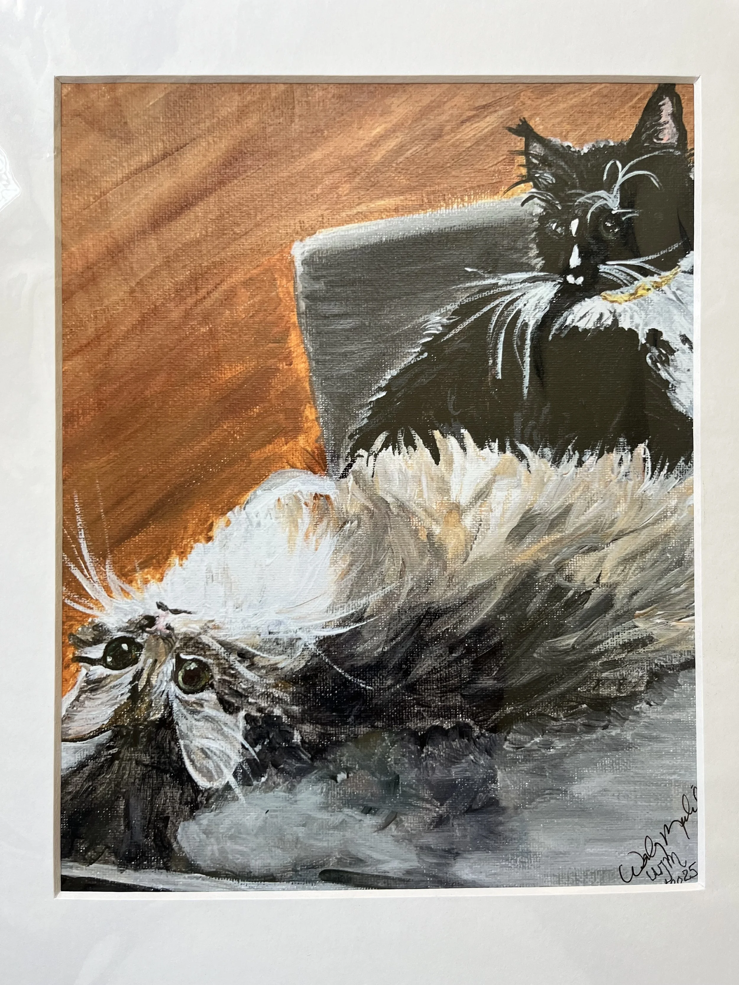 Best Friends Giclée of an Original Acrylic Painting by Wendy Molinaroli