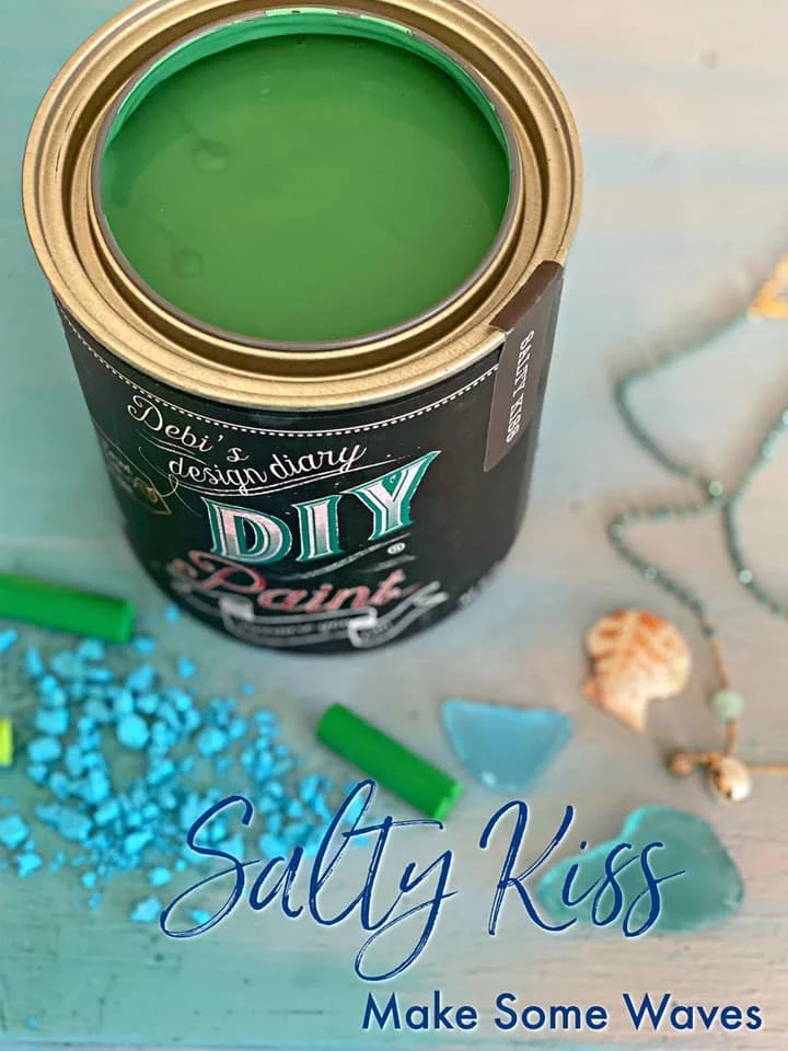 Salty Kiss / DIY Paint Co All Clay Paint by Debi's Design Diary