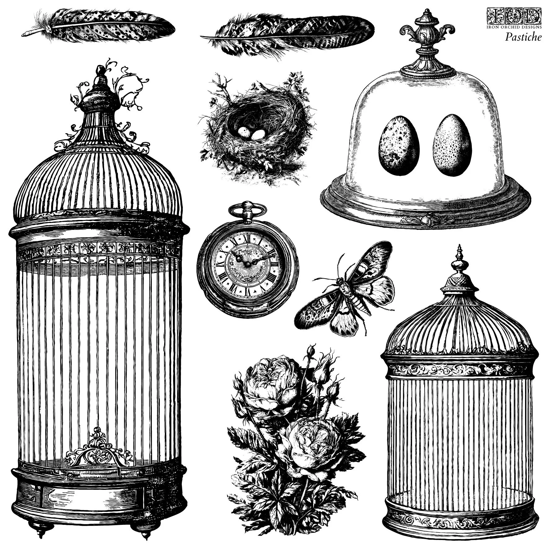 Pastiche IOS Stamp 12 x 12