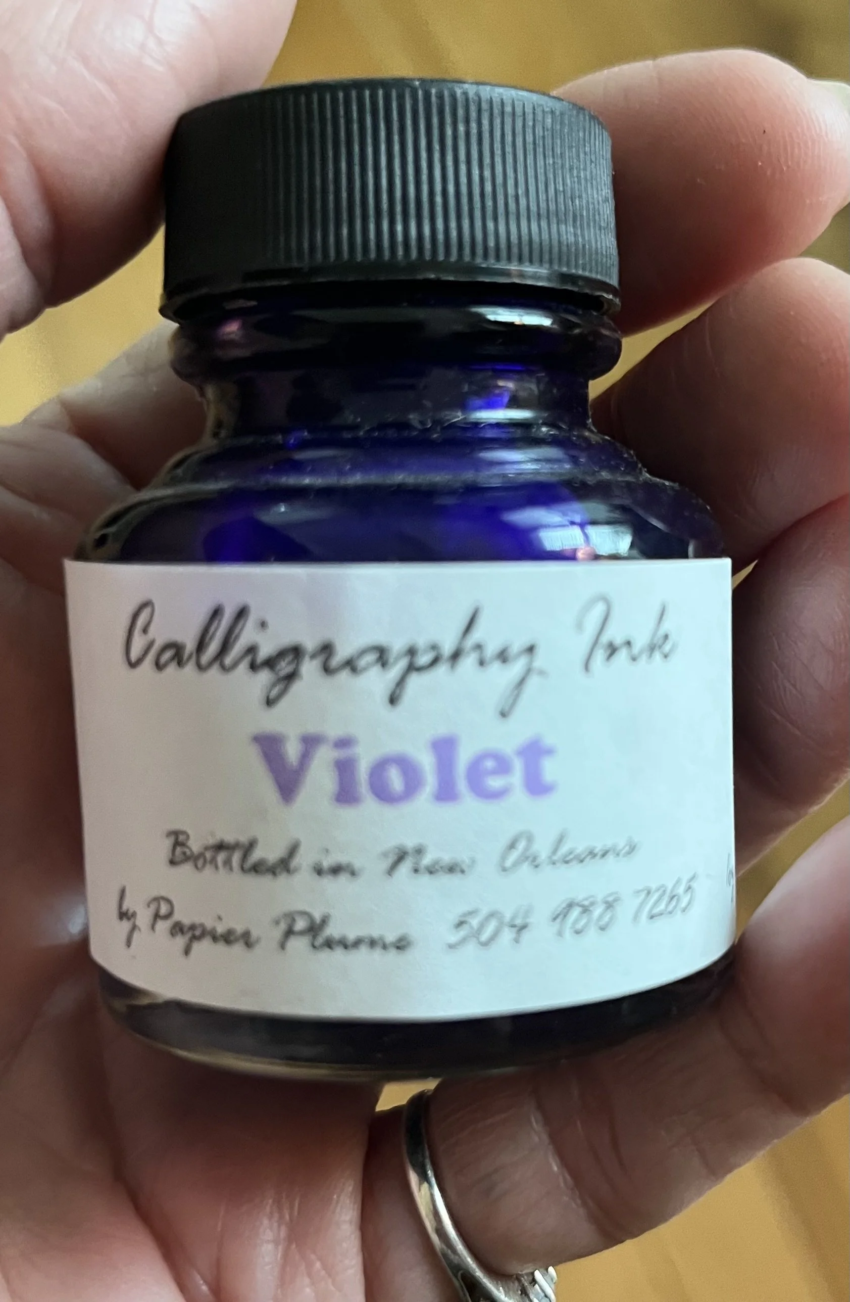Violet Calligraphy Ink by Papier Plume