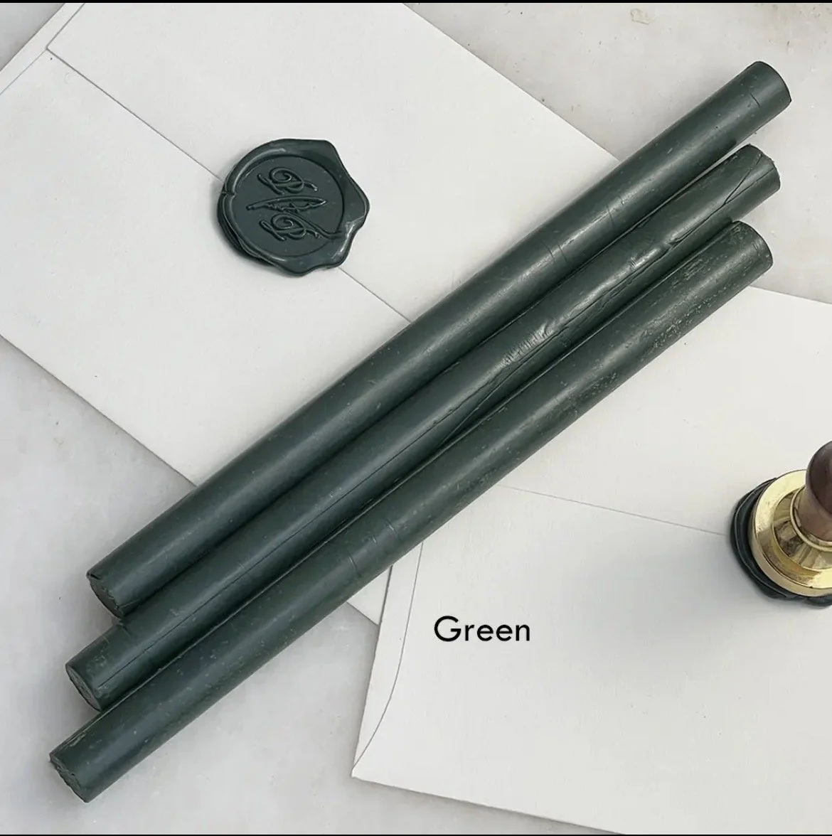 French Green Sealing Wax