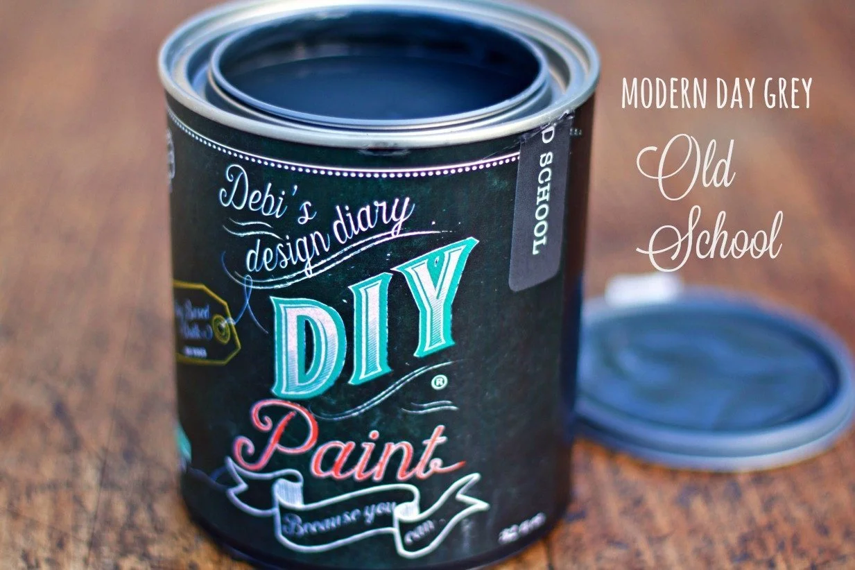 Old School /DIY Paint Co All Clay Paint by Debi's Design Diary