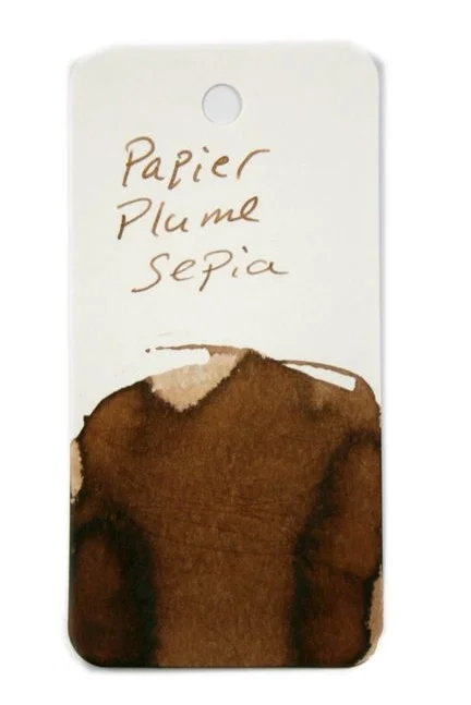Papier Plume Classic Calligraphy waterproof ink - sepia