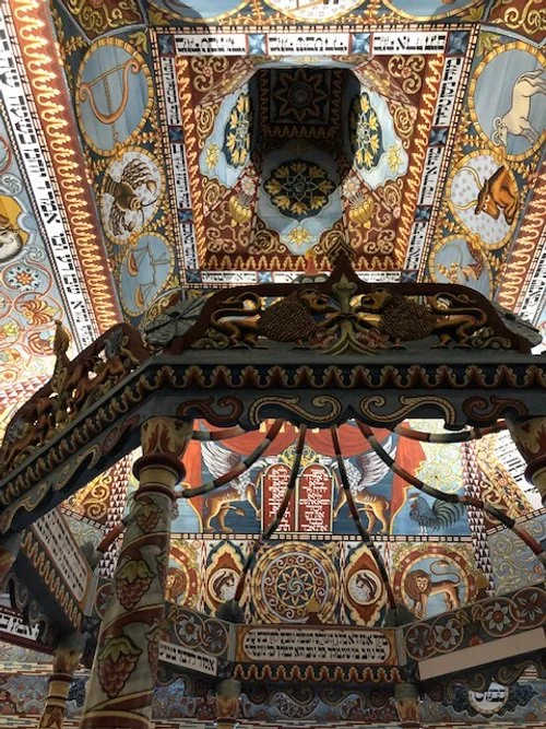 Synagogue ceiling, POLIN museum.jpg
