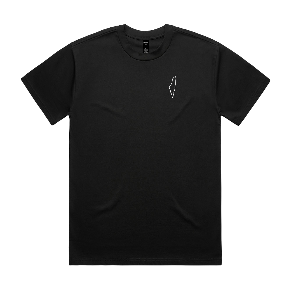 Short Sleeve-Black-Palestine-Map.png