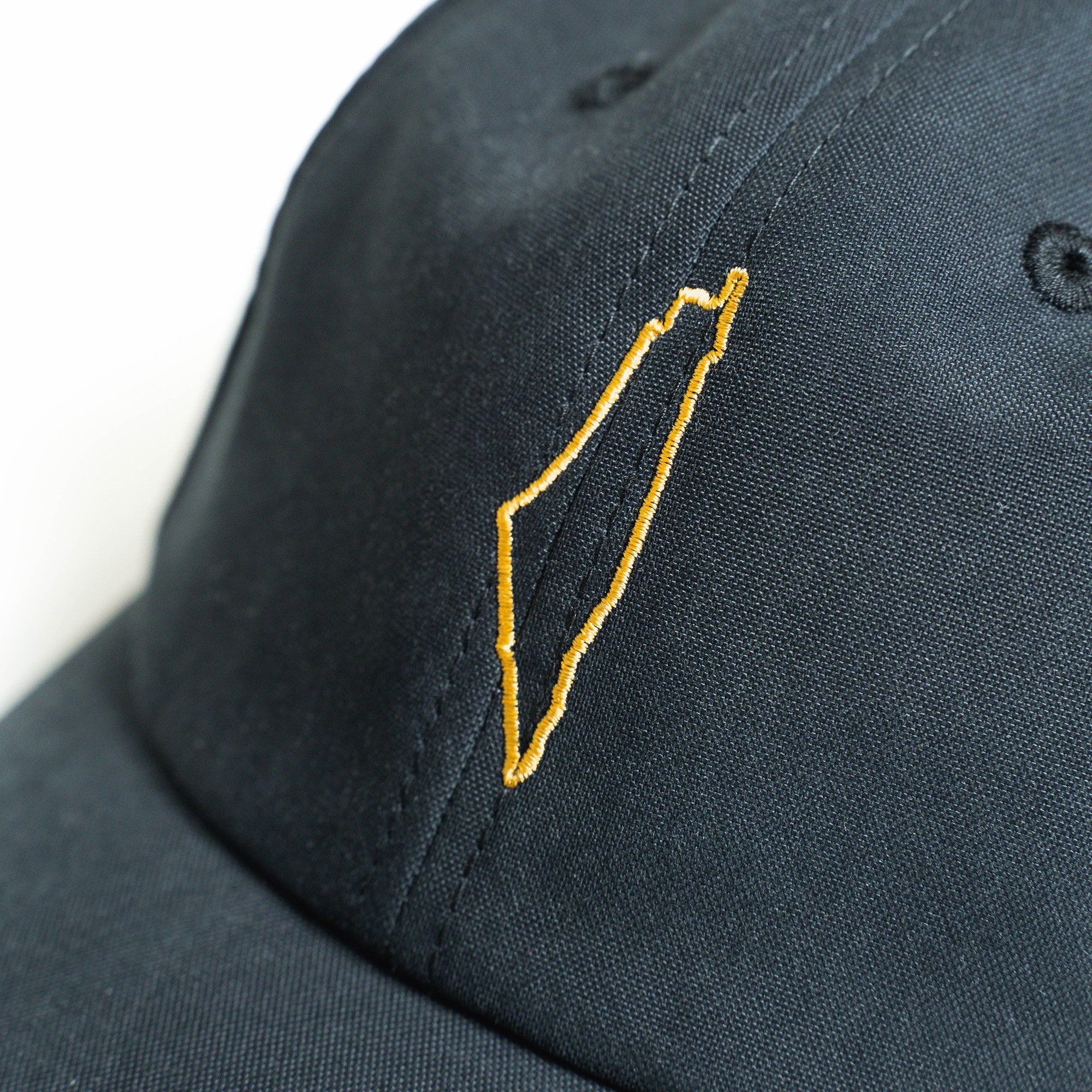 Palestine Dad hat Black and Gold (3).jpg