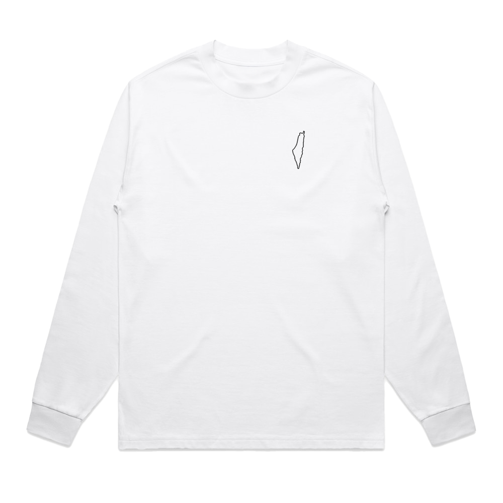 Long Sleeve-White-Palestine-Map.png
