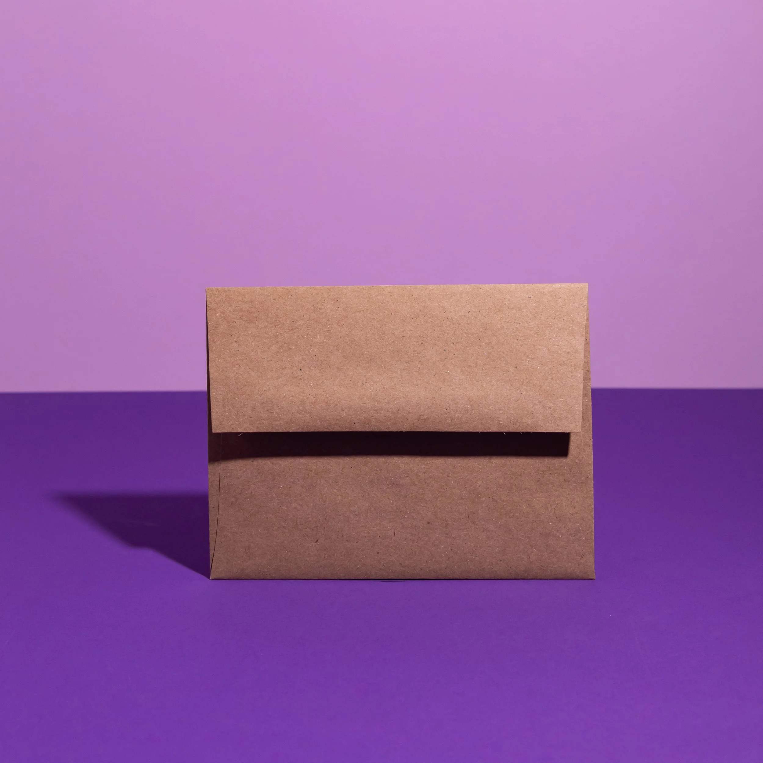 A brown Kraft envelope