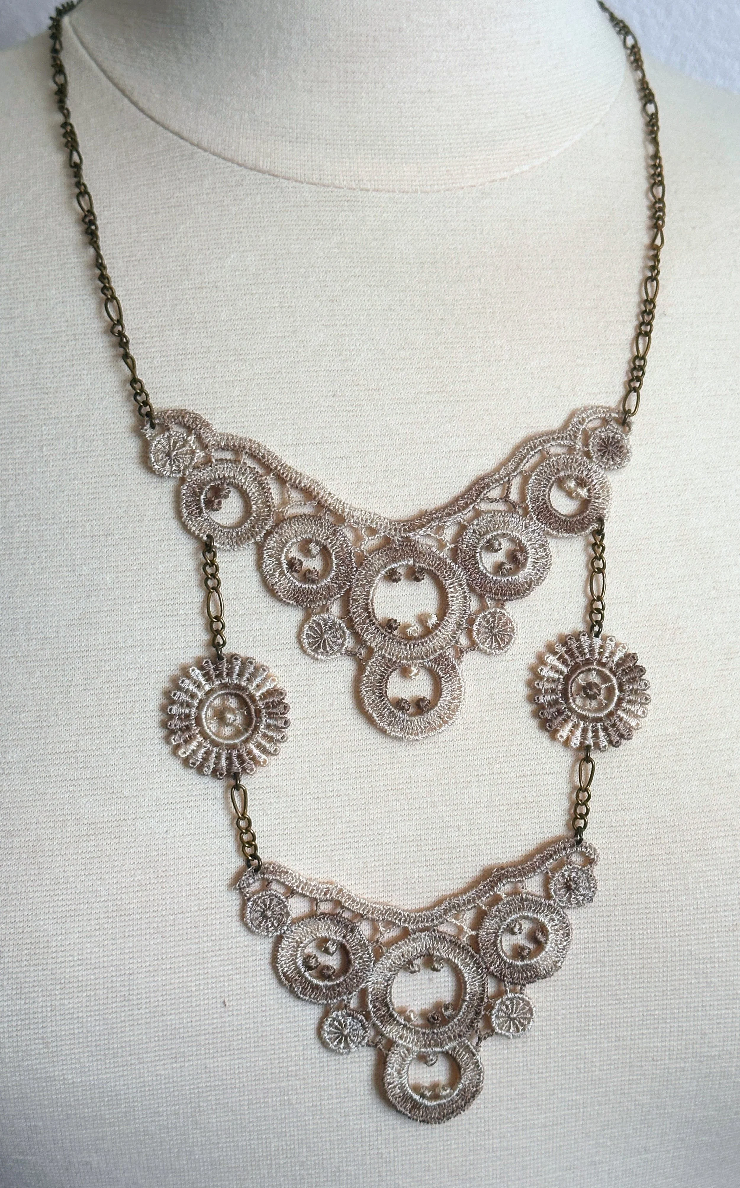 Multi Color Circles Necklace