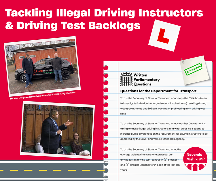 Tackling Illegal Driving Instructors and Driving Test Backlogs ...