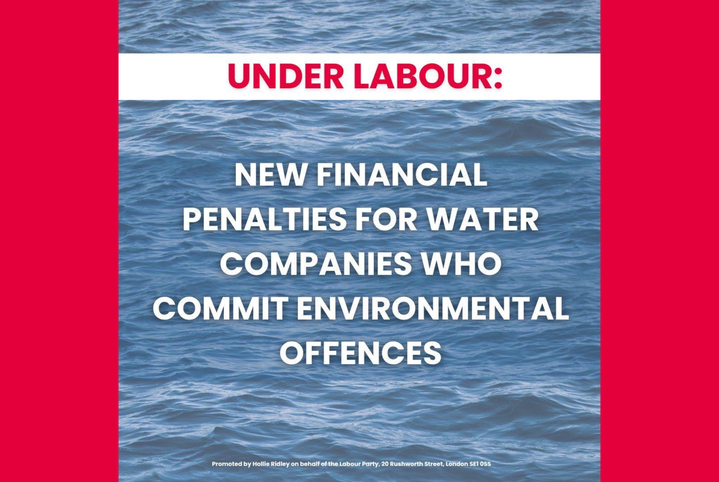 Labour to Expand and Strengthen Penalties on Water Companies