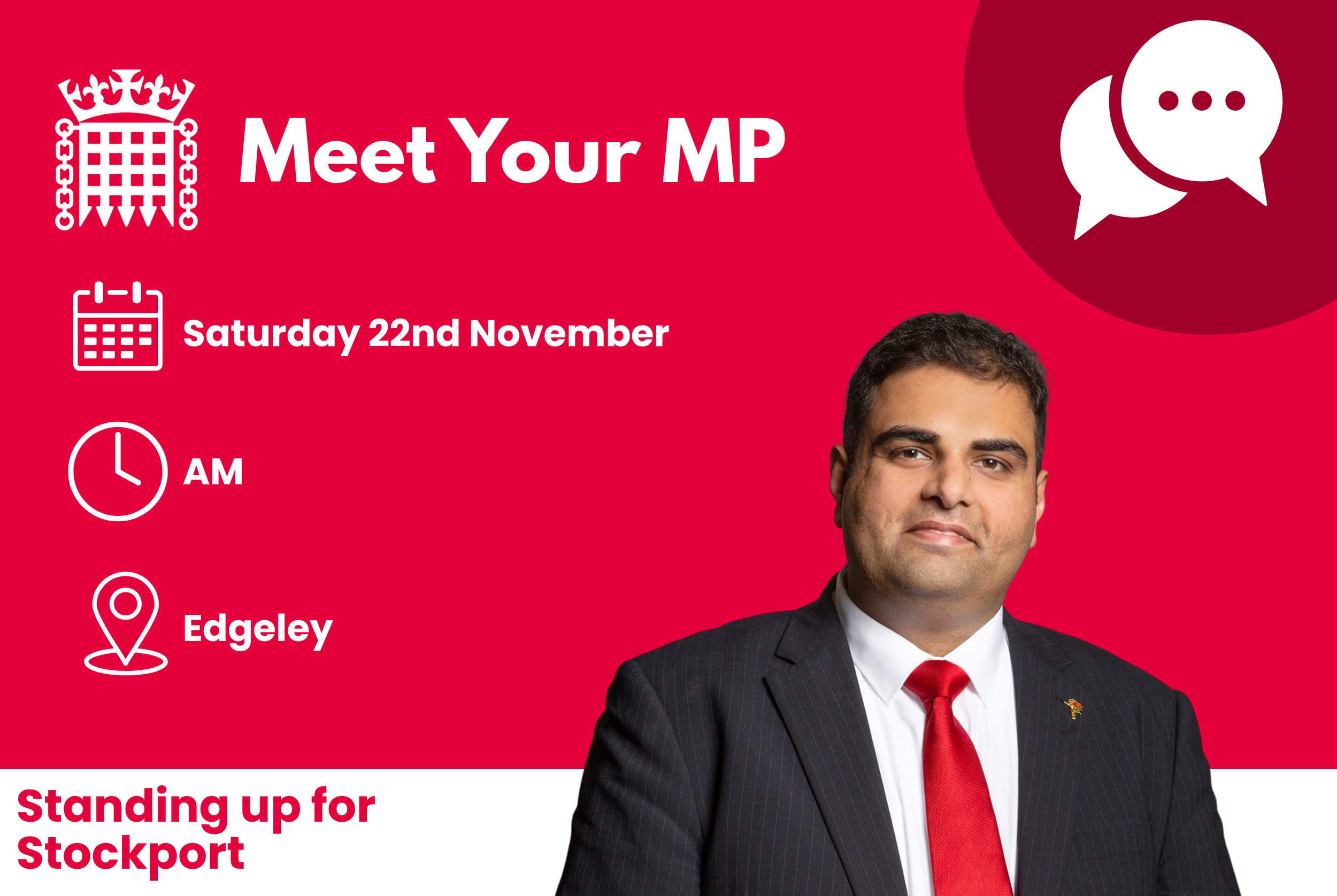 Edgeley Drop-In: Saturday 22nd November