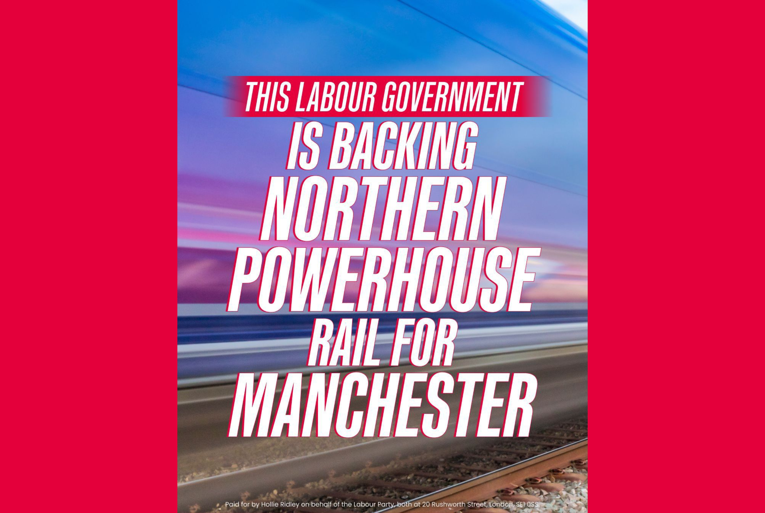 &nbsp;£45 billion for Northern Powerhouse Rail 