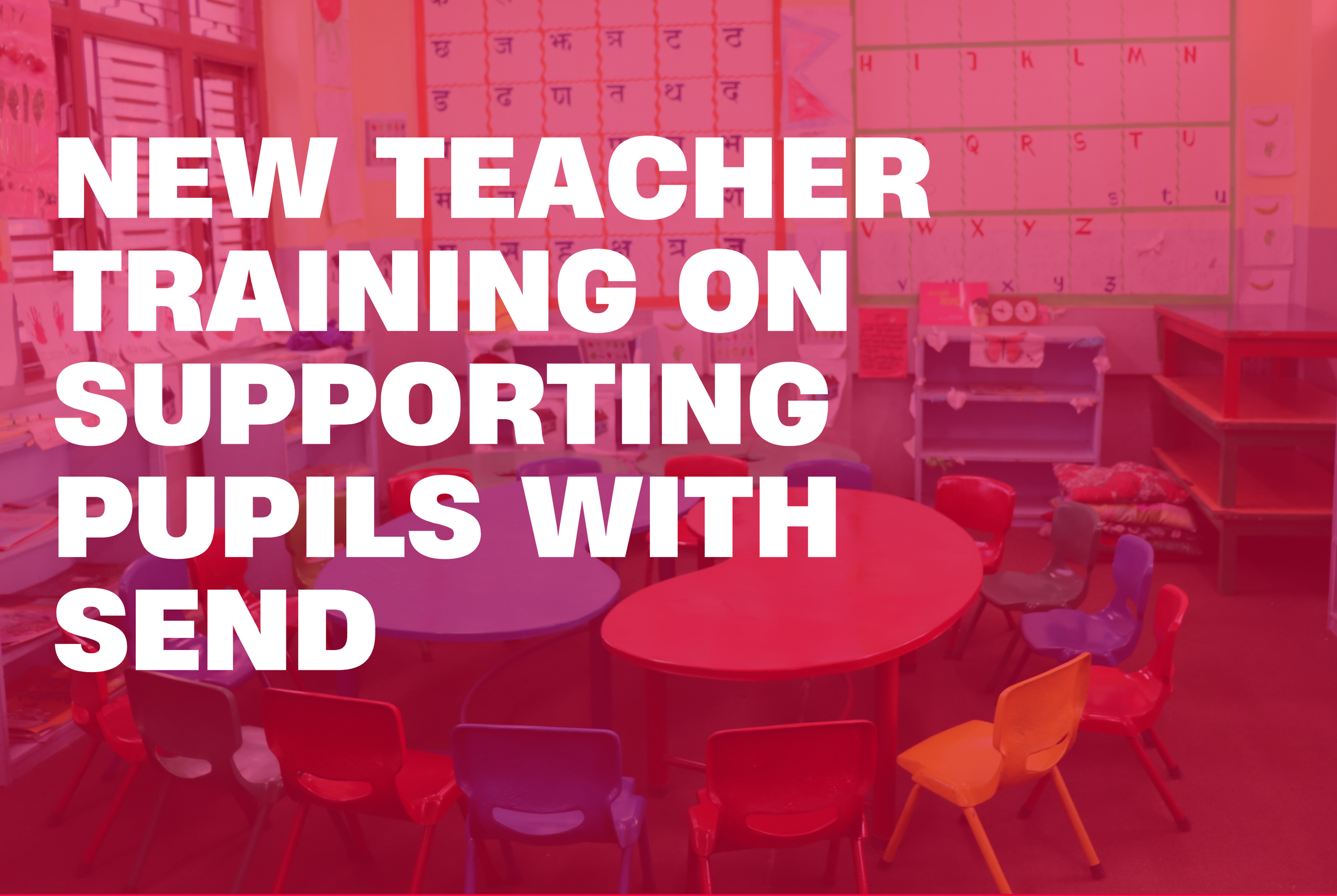 New Teacher Training on Supporting Pupils with SEND