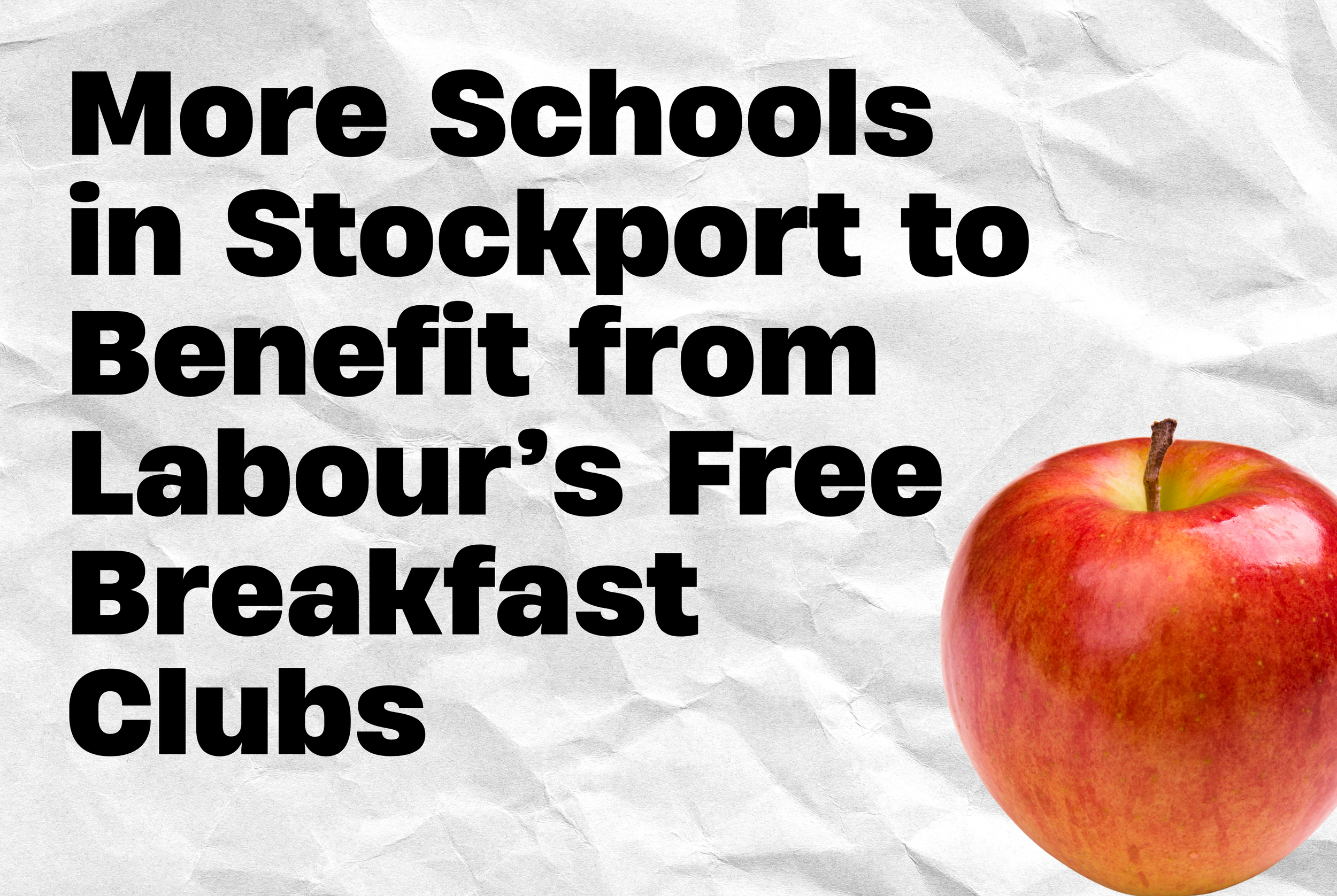 Three New Free Breakfast Clubs in Stockport