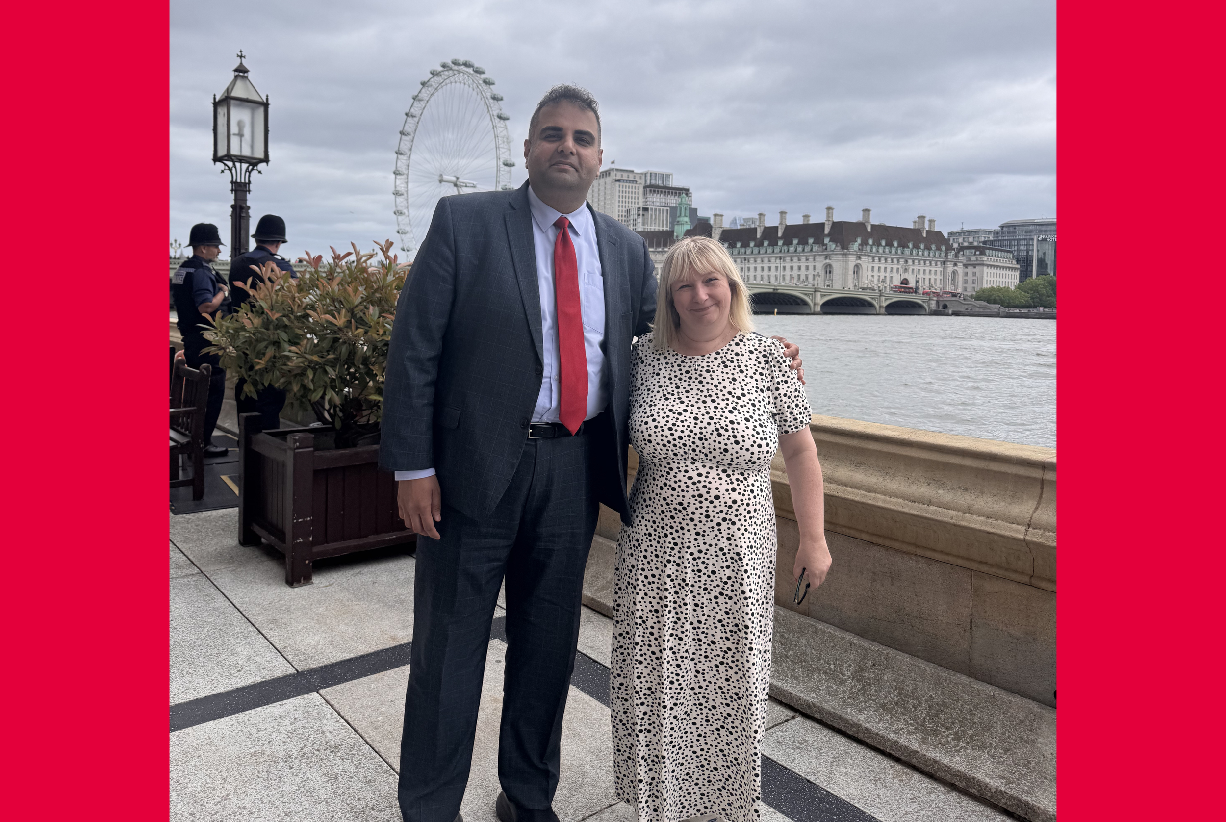 Welcoming Brinnington’s New Pride in Place Chair to Parliament