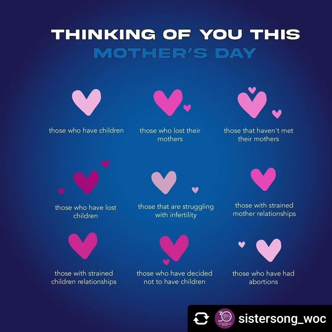 Posting thinking of Mothers and those impacted by mothers...so everyone. 

#FREEPALESTINE #MothersDay #motherwound #IntersectionalFeminism #MothersRights #protectblackwomen #postpartum #Postnatal #intergenerational