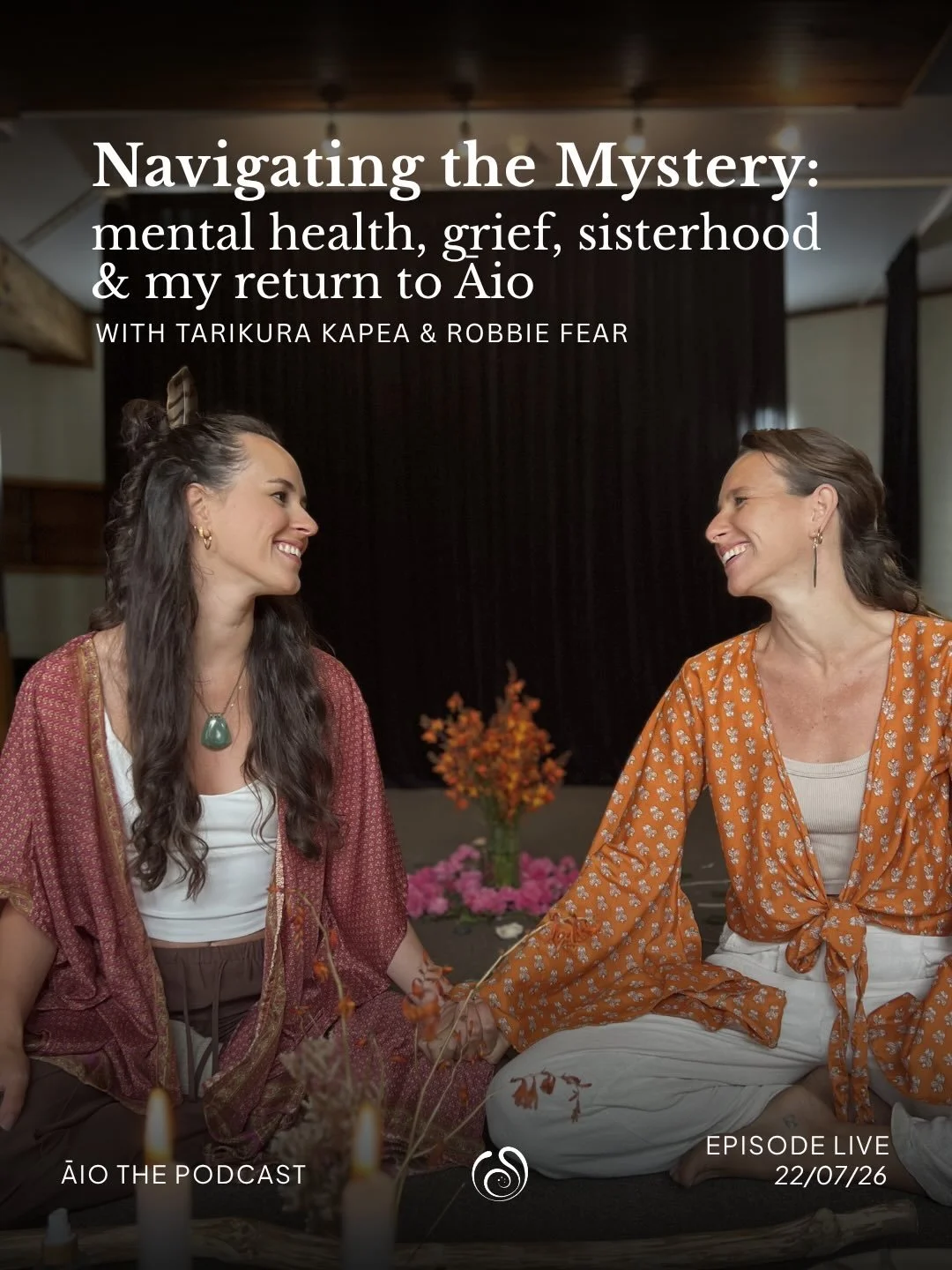 &ldquo;Mystery is really just another word for the unknown. And the unknown is fucking uncomfortable.&rdquo; - Robbie Fear ⁣
⁣
Yup, my girl interviewed me on the pod. We go deep 🌹⁣
⁣
I share the story behind my year-long pause from Āio and traversin