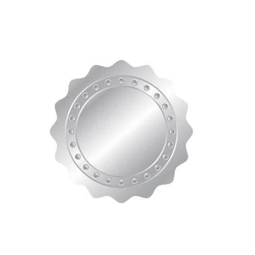 A metallic, circular combination lock with a rotating dial and a keyhole in the center.