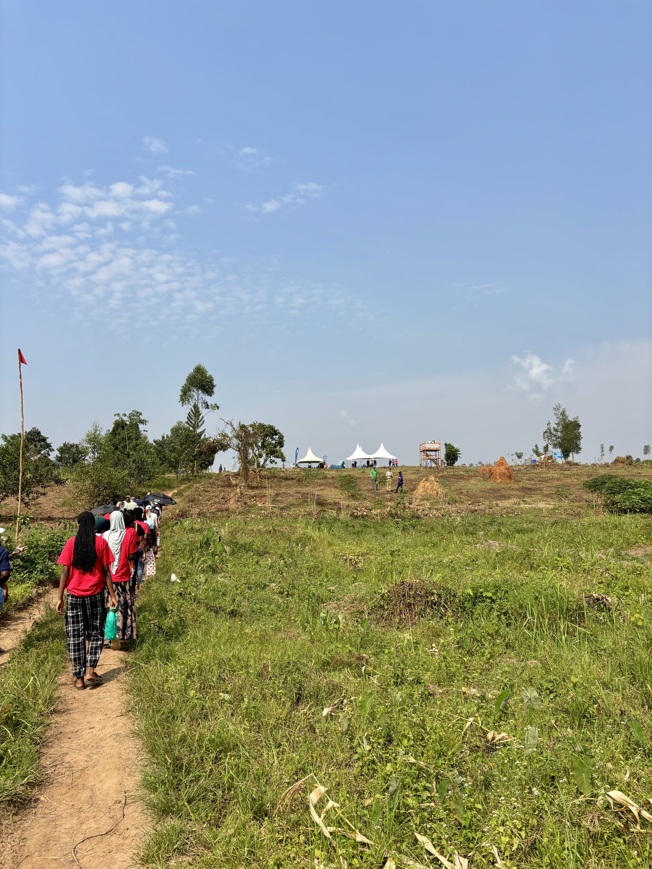 Touring our new land