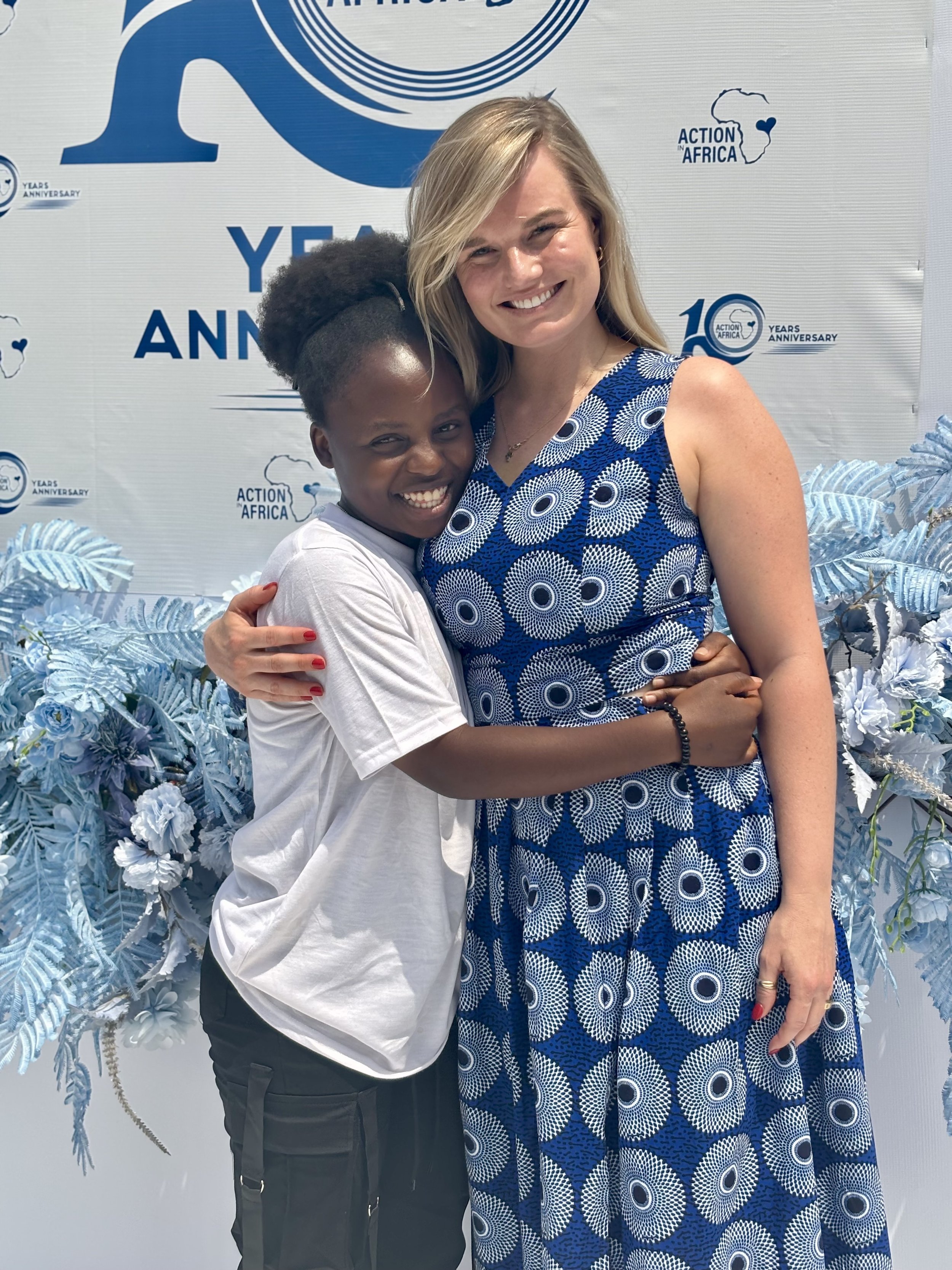 Matilda at the anniversary party