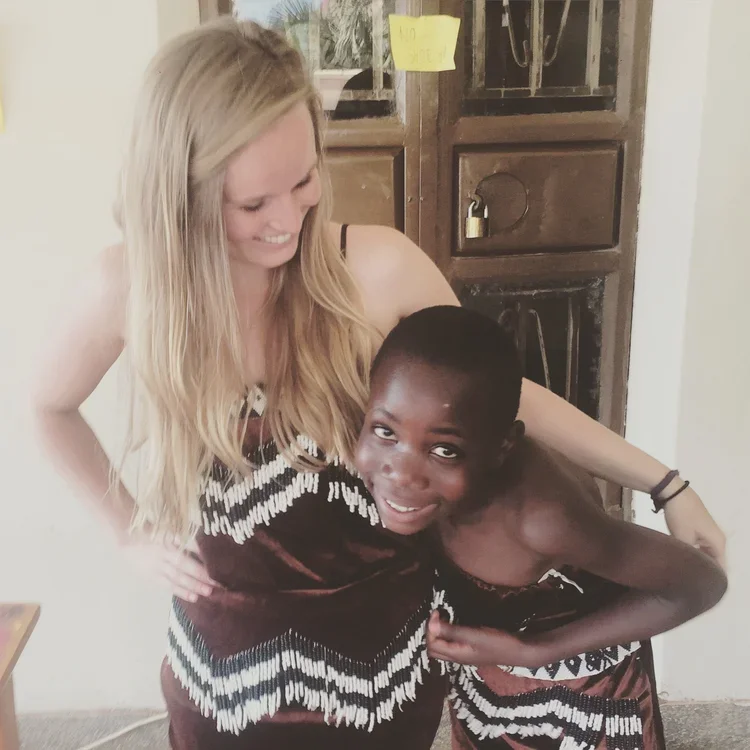 Sarah lives in Uganda