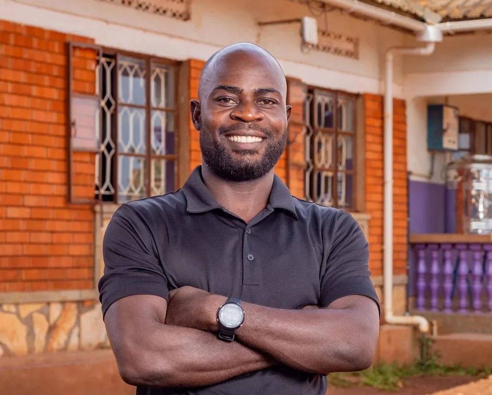 Paddy Kimbowa, our first university student, graduated