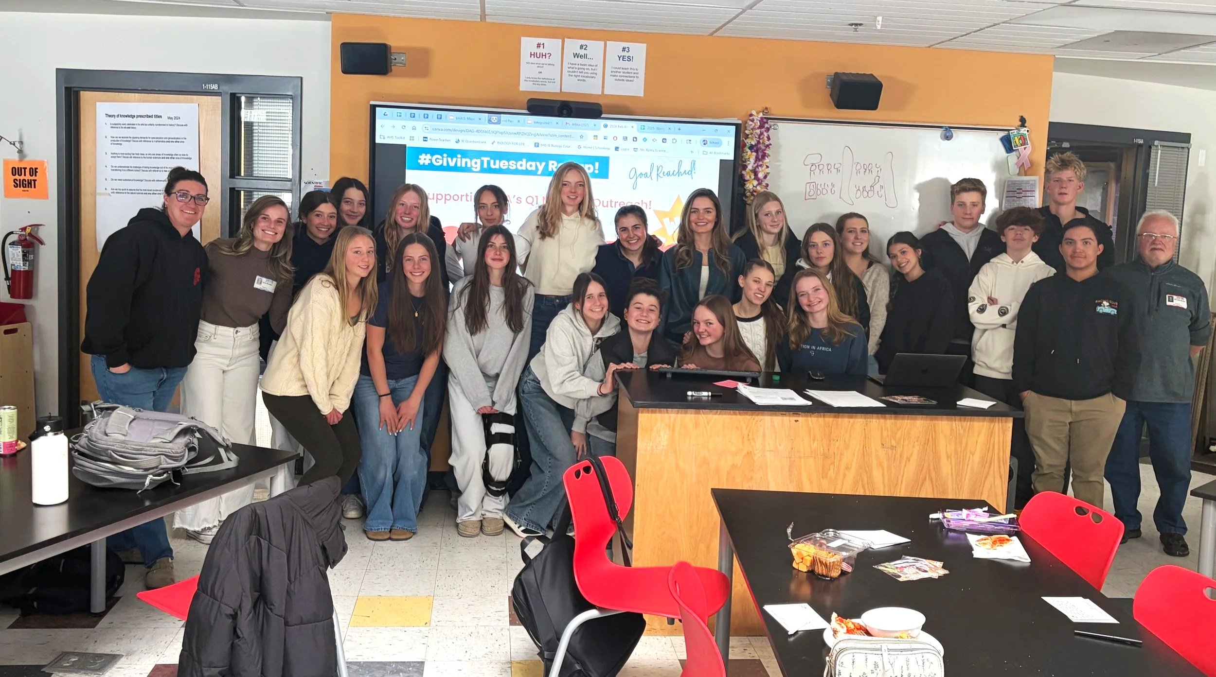 Global Philanthropy in Action at Aspen High School