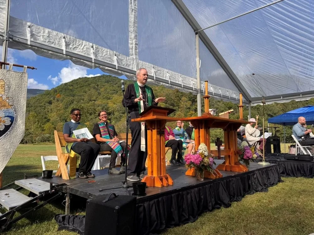The Rt. Rev Sean Rowe at Lake Logan Hurricane Anniversary.jpg