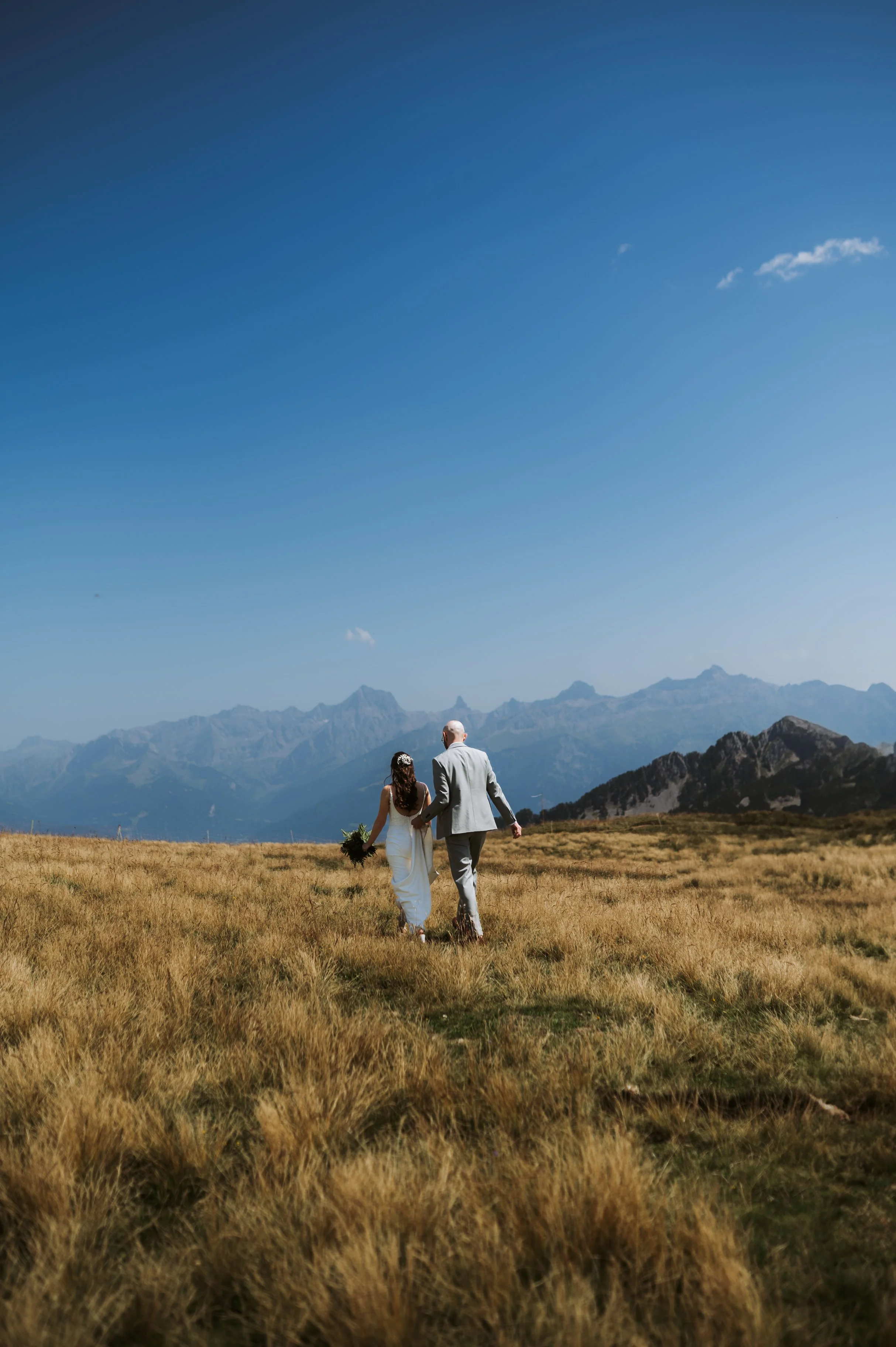 Wedding photographer French Swiss alps