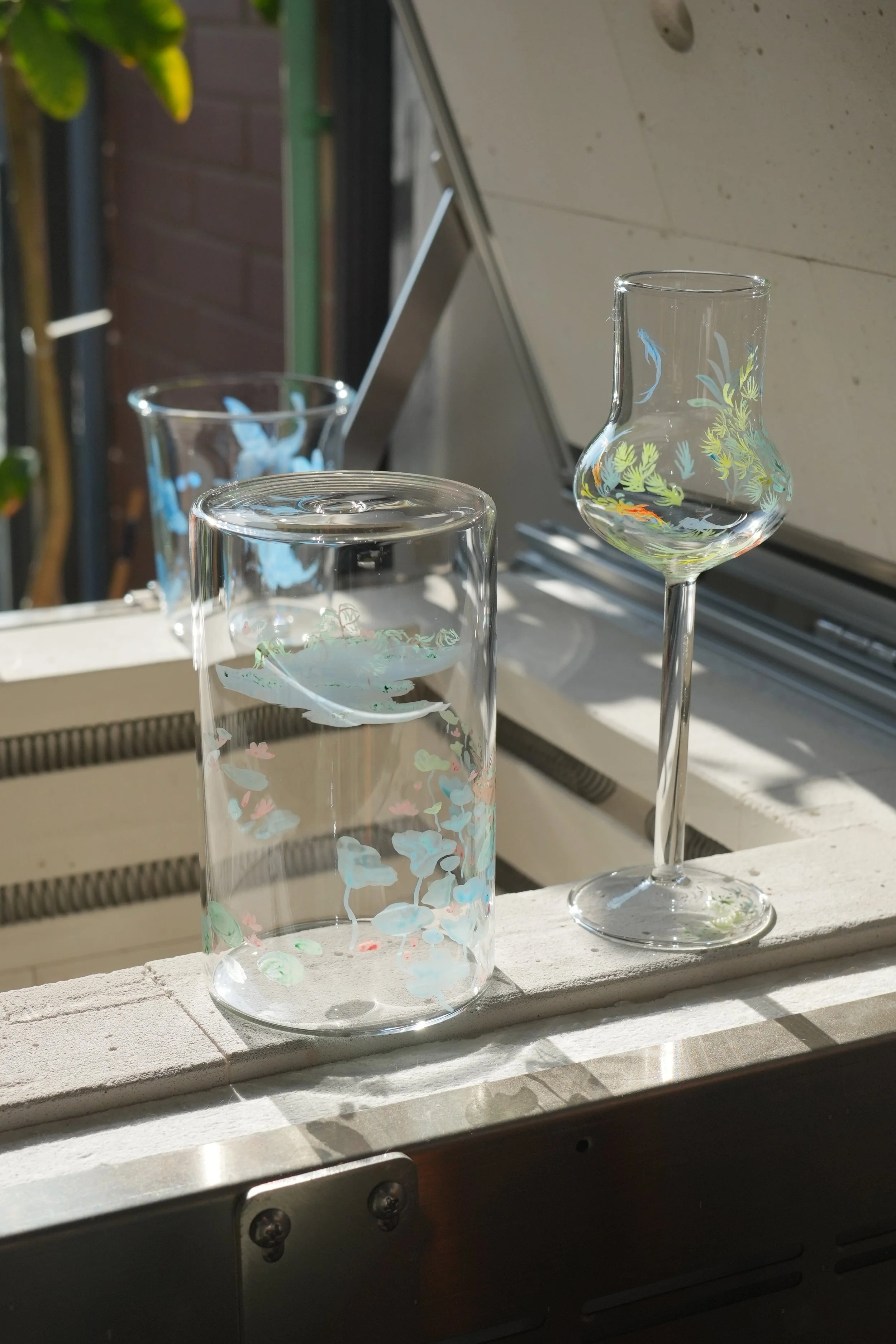 Paint Your Own Glass Cup