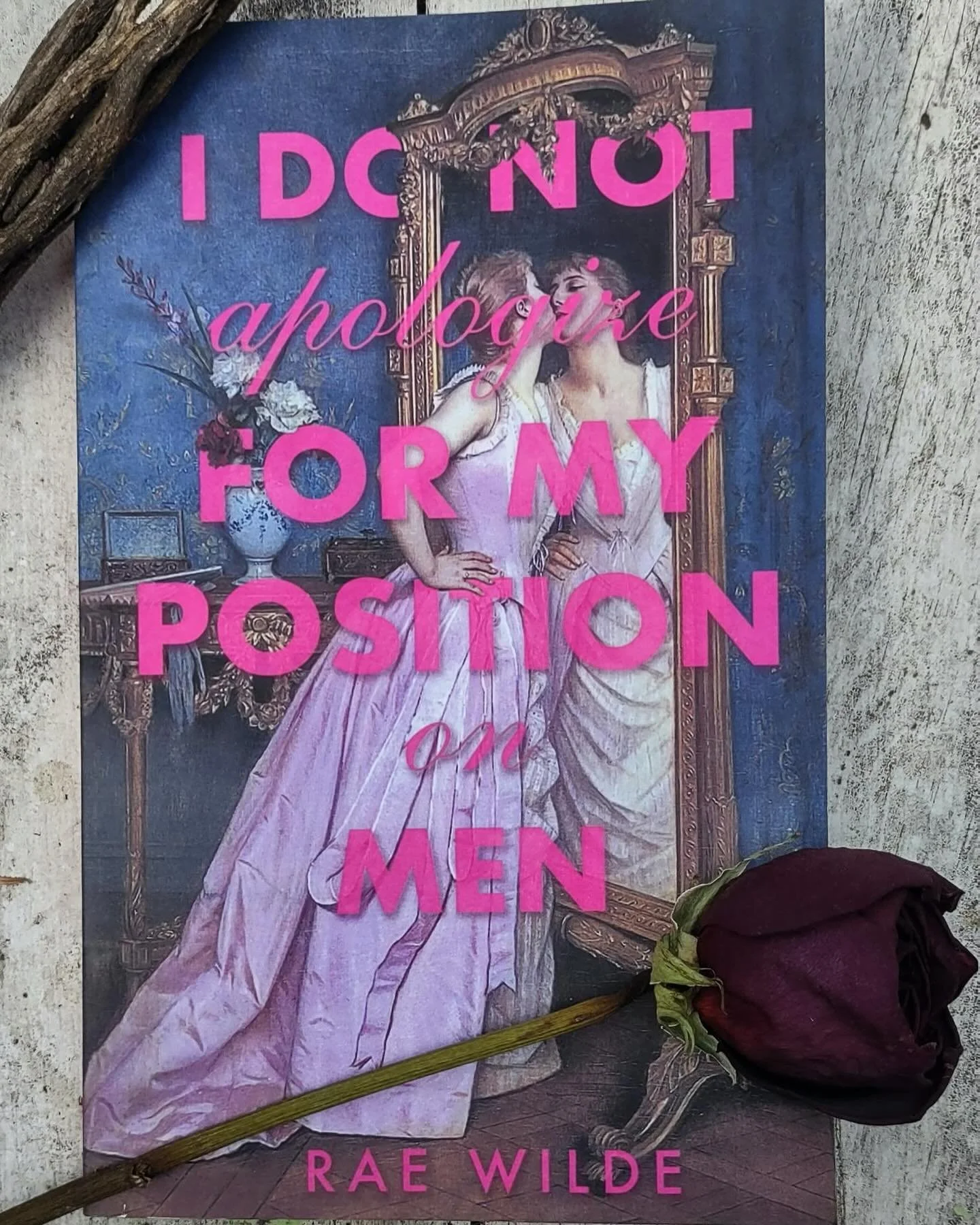 Today we&rsquo;re meeting to discuss our July Book Pick: I DO NOT APOLOGIZE FOR MY POSITION ON MEN. 

Thanks again @_rae_wilde for making the time to meet for a virtual QA and sharing swag with our members! ✨

I&rsquo;m really excited to discuss this