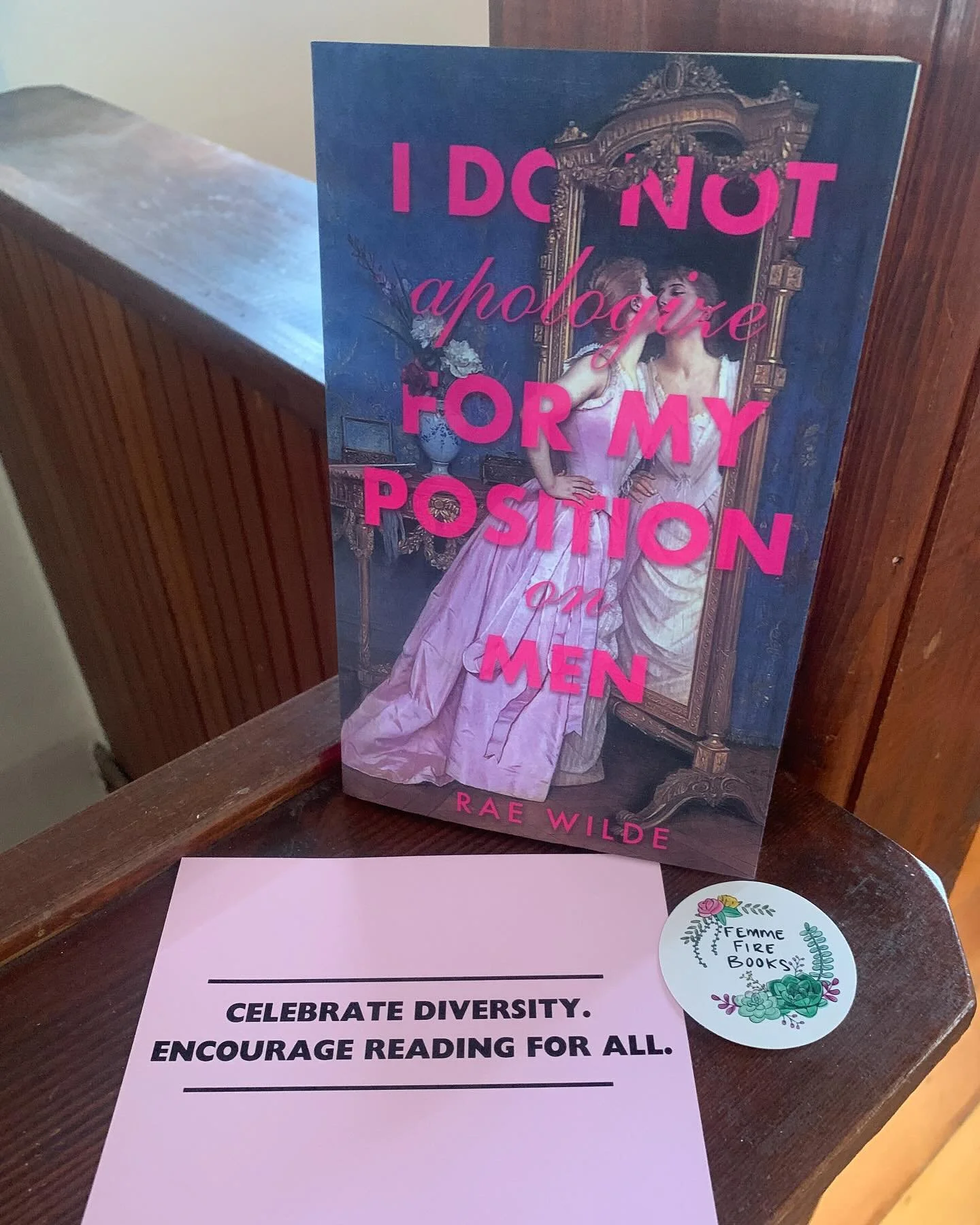 Our July book pick has come with a bit of a scavenger hunt! 😅 I DO NOT APOLOGIZE FOR MY POSITION ON MEN was recommended by one of my members last year, and I&rsquo;m so excited to dive into this horror, short story collection by @_rae_wilde! 

A wom
