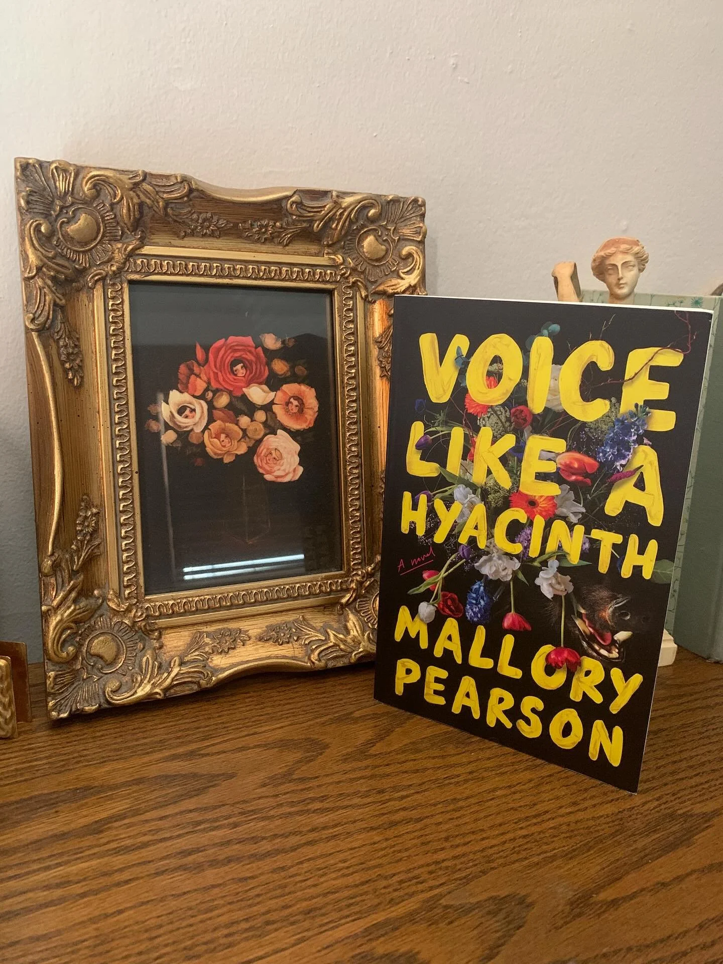 Really thought I posted this last week, but alas! Last weekend we had a wonderful meeting to discuss our October Book Pick: VOICE LIKE A HYACINTH. This was the perfect spooky read for the year. 

We&rsquo;re also so honored to have a written QA with 