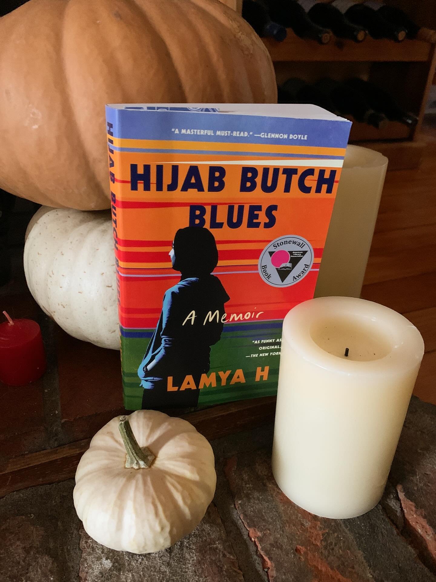 Our November Book Pick is HIJAB BUTCH BLUES by @lamyaisangry! 

I&rsquo;ve had this one notated for awhile and am thrilled we&rsquo;re going to be reading it this month! 
.
When fourteen-year-old Lamya H realizes she has a crush on her teacher&mdash;