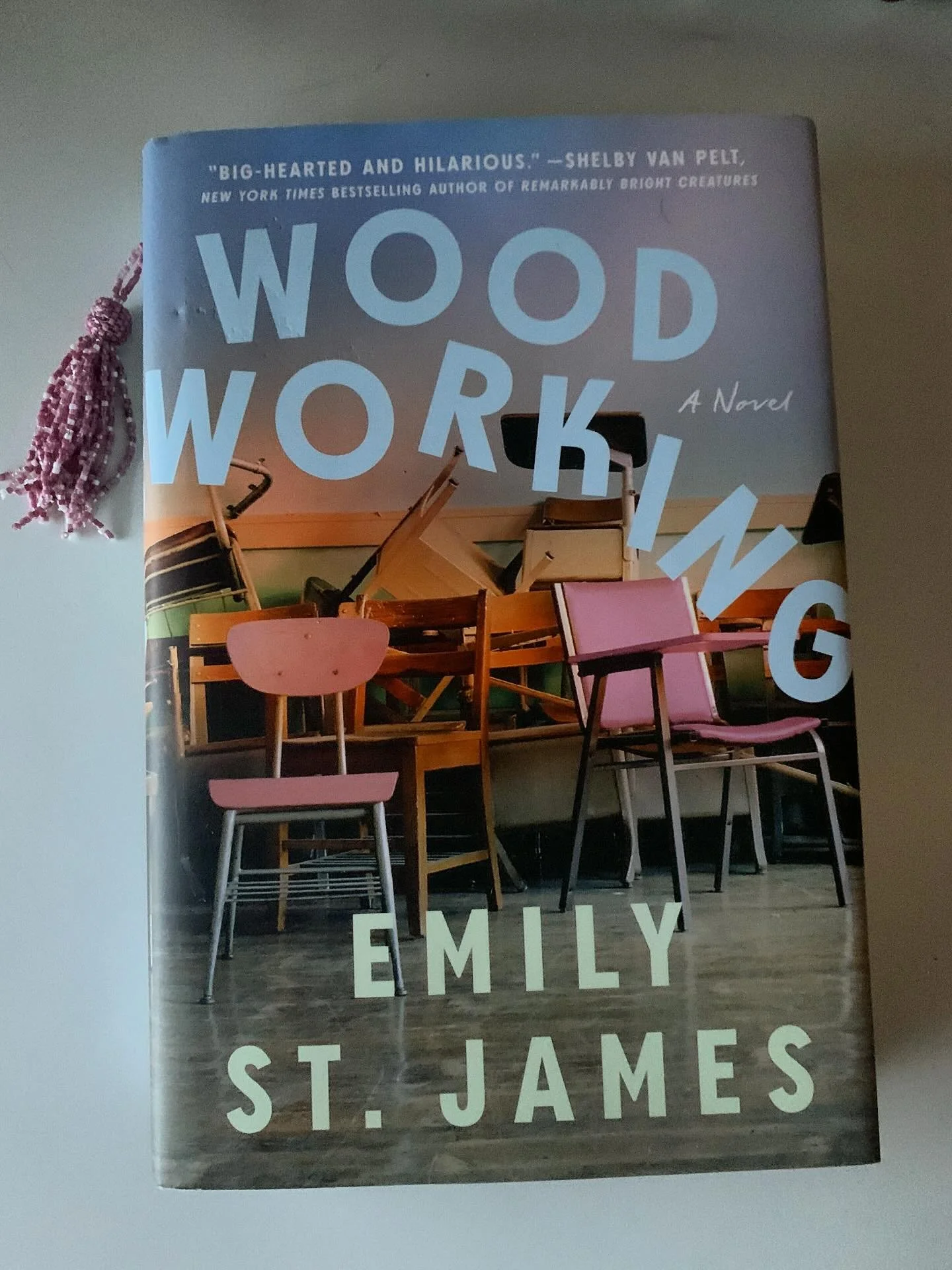 Our first book of 2026 is WOODWORKING by @emilystjams! 

I started reading this one last November as a personal read, and knew immediately it needed to be a book club pick. 

&bull;
Erica Skyberg is thirty-five years old, recently divorced&mdash;and 