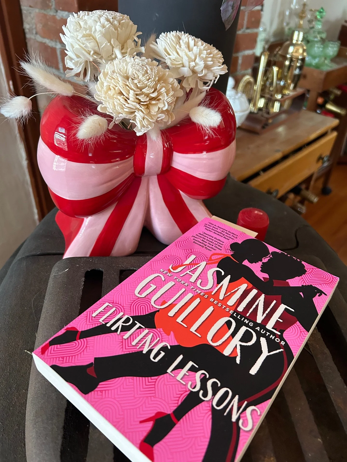 This February we'll be reading FLIRTING LESSONS by @jasminepics! Last November I had the opportunity to hear Jasmine speak on a romance panel at the Portland Book Festival and I knew I needed to get FLIRTING LESSONS. I'm thrilled to celebrate Valenti