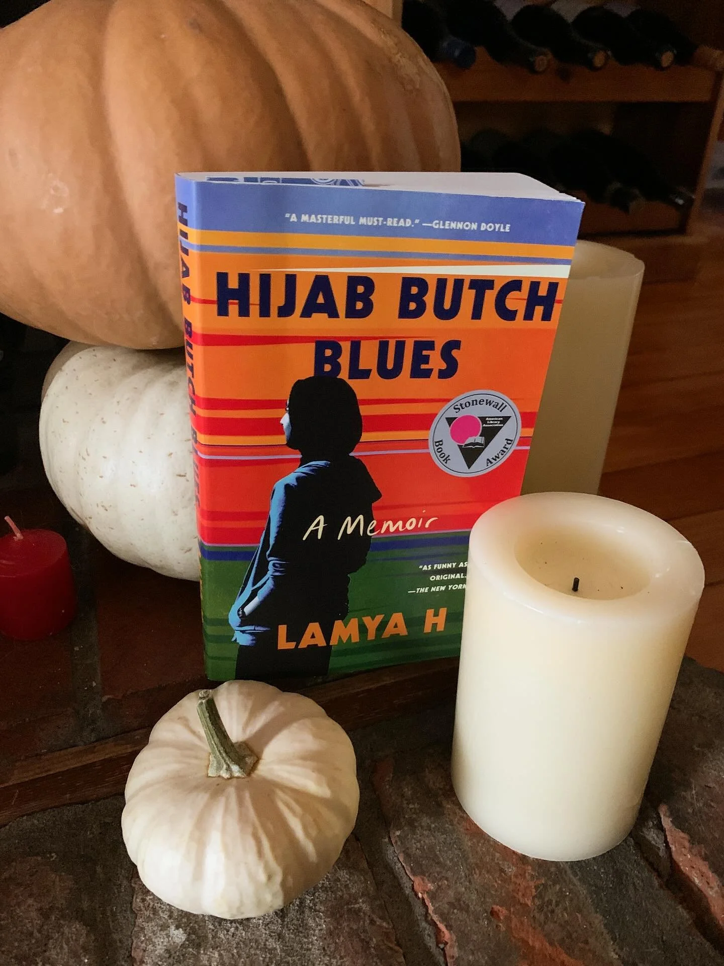 Our November Book Pick is HIJAB BUTCH BLUES by @lamyaisangry! 

I&rsquo;ve had this one notated for awhile and am thrilled we&rsquo;re going to be reading it this month! 
.
When fourteen-year-old Lamya H realizes she has a crush on her teacher&mdash;