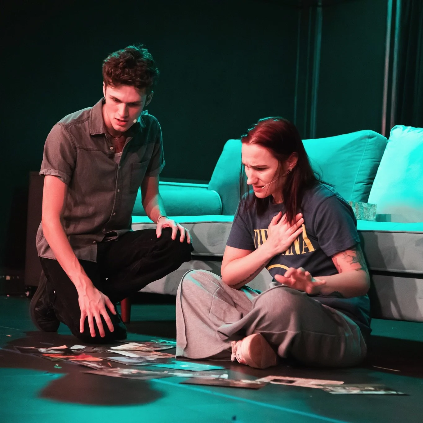 📷 Last chance today at 2pm to see gavinbass.a7 and @lauren.jenrose portray &ldquo;Gabe&rdquo; and &ldquo;Diana&rdquo; in NeXT To Normal. Don&rsquo;t miss out! ✨ 📸: @jordanpostalphotography