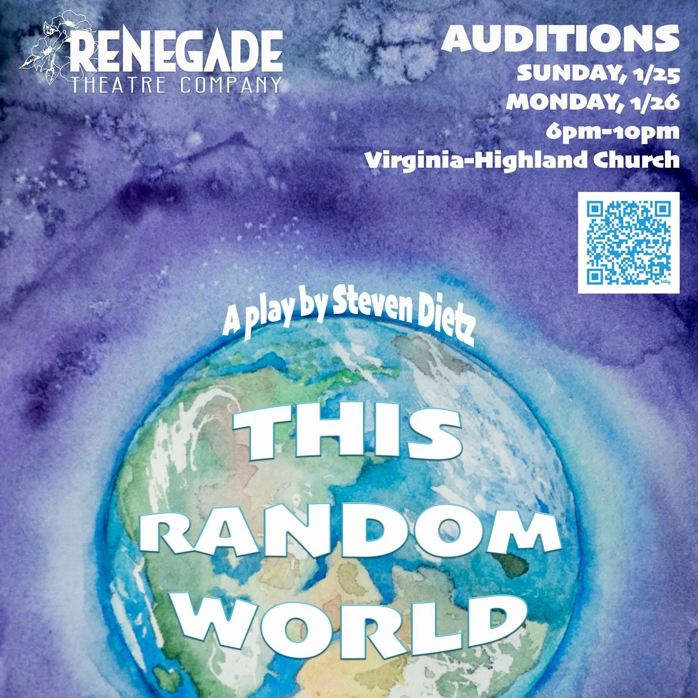 ✨We&rsquo;re kicking off our 2026 season with auditions for &ldquo;This Random World&rdquo;, a play by Steven Dietz about the wonders of serendipity and the randomness of fate.✨ We&rsquo;re thrilled to have an excellent creative team including @wkell