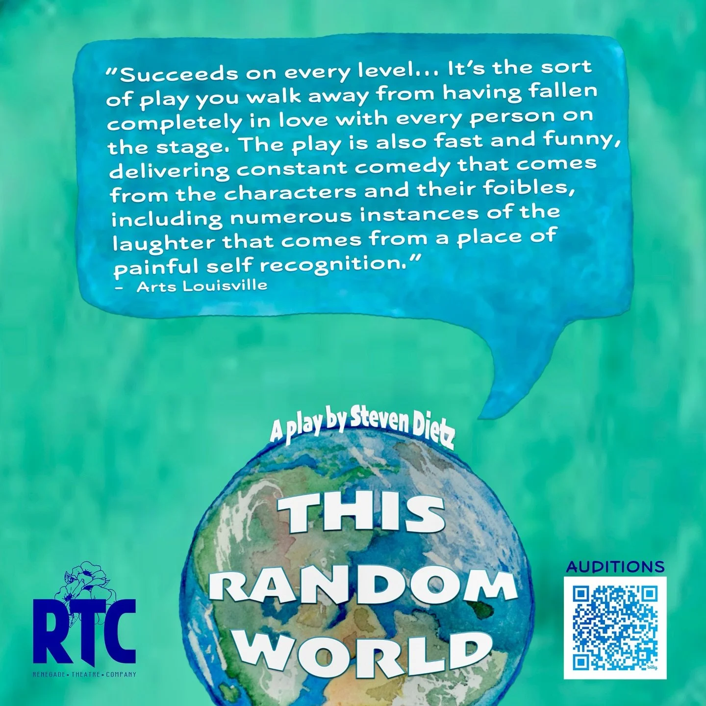 ✨Our 2026 season opener, THIS RANDOM WORLD by Steven Dietz, is a playful and genuine story designed to make us examine how we&rsquo;re all connected in this wonderful, chaotic life.🌎 Given the inclement weather this weekend, we&rsquo;re encouraging 