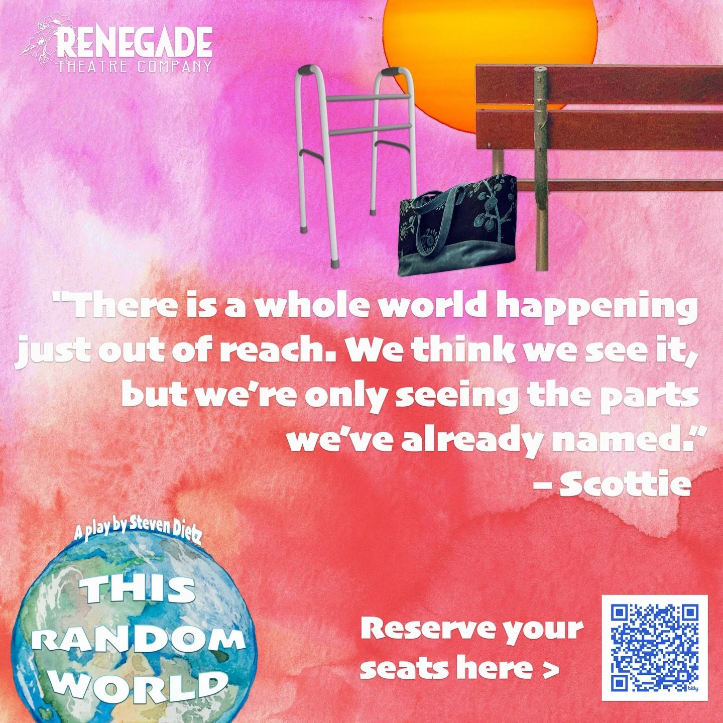 ☀️&rdquo;Every single day for four years and seven months. Is every sunrise really the same?&rdquo; 🌅✨ Experience the beautiful story of This Random World at Virginia-Highland Church: April 23 &ndash; 26 only! 🌤️🎭 bit.ly/RTCthisrandomworld 
 
#Ren